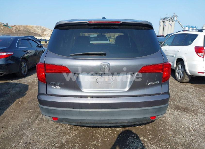 Photo 16 of 2017 Honda Pilot EX-L (VIN 5FNYF6H5XHB093028)