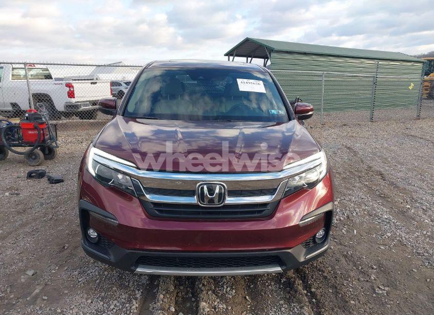 Photo 12 of 2021 Honda Pilot AWD EX-L (VIN 5FNYF6H5XMB055146)