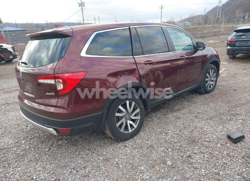 Photo 4 of 2021 Honda Pilot AWD EX-L (VIN 5FNYF6H5XMB055146)