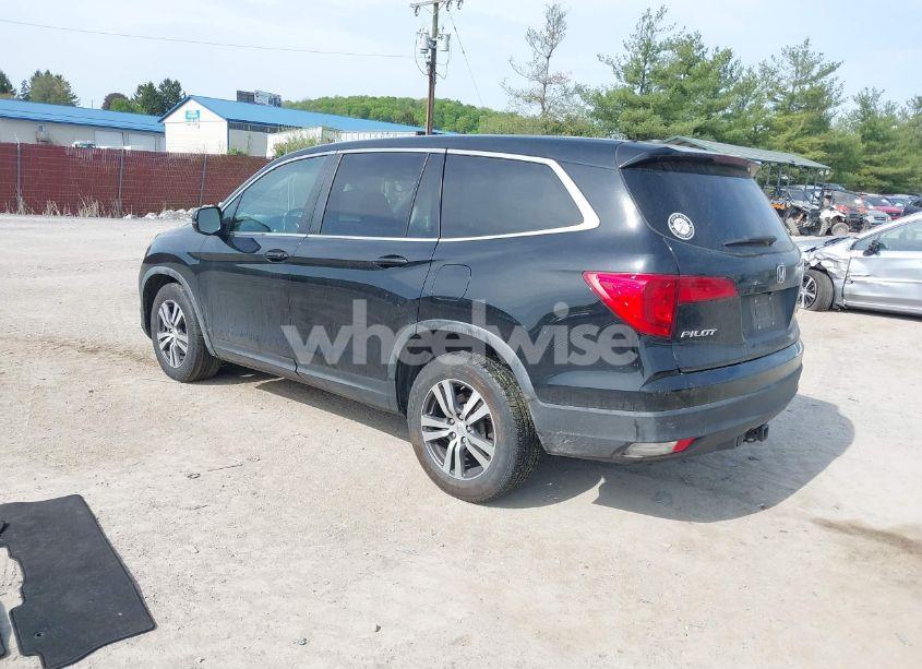 Photo 3 of 2017 Honda Pilot EX-L (VIN 5FNYF6H60HB075761)