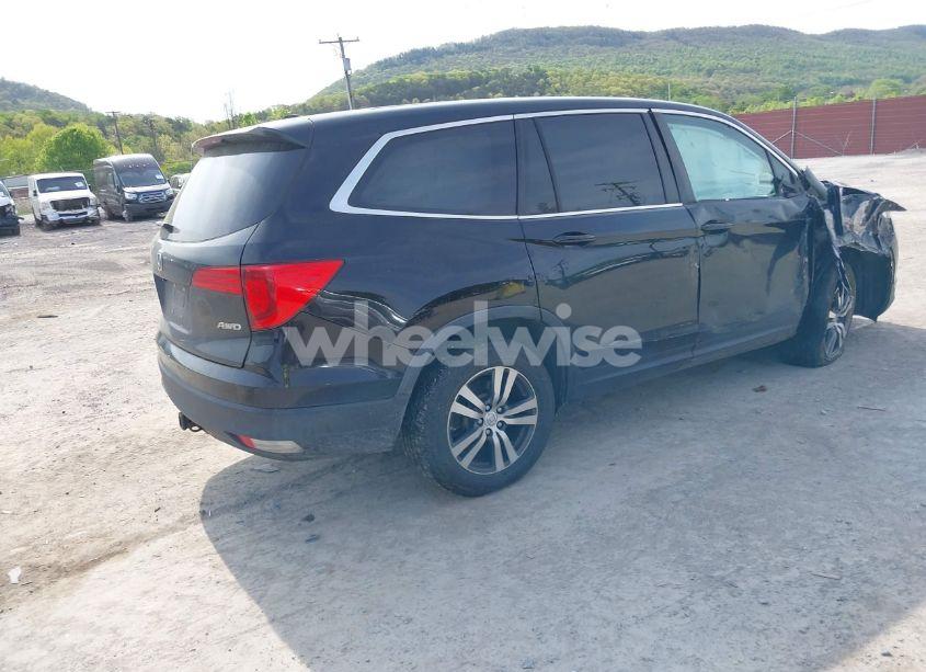 Photo 4 of 2017 Honda Pilot EX-L (VIN 5FNYF6H60HB075761)