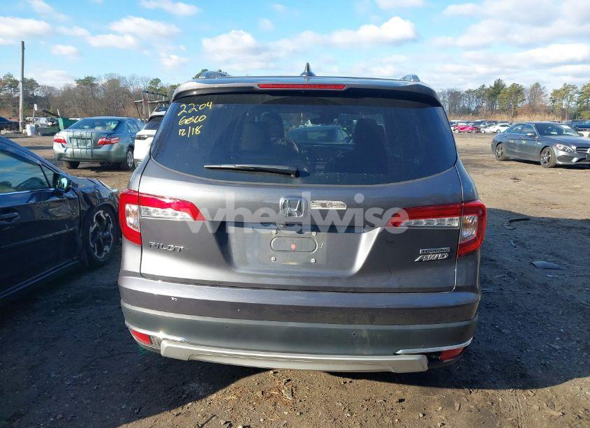 Photo 16 of 2022 Honda Pilot AWD TOURING 7 PASSENGER (VIN 5FNYF6H62NB010647)