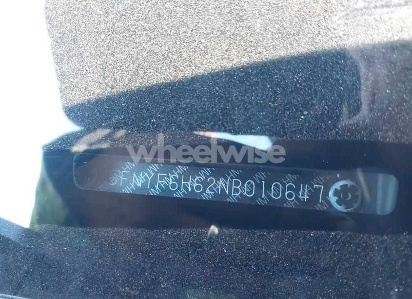 Photo 17 of 2022 Honda Pilot AWD TOURING 7 PASSENGER (VIN 5FNYF6H62NB010647)