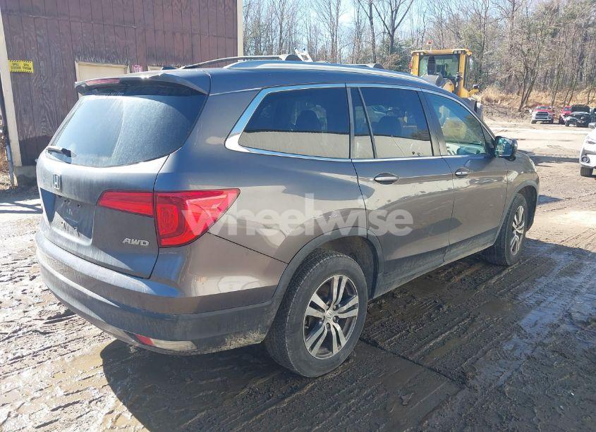 Photo 4 of 2017 Honda Pilot EX-L (VIN 5FNYF6H63HB027591)