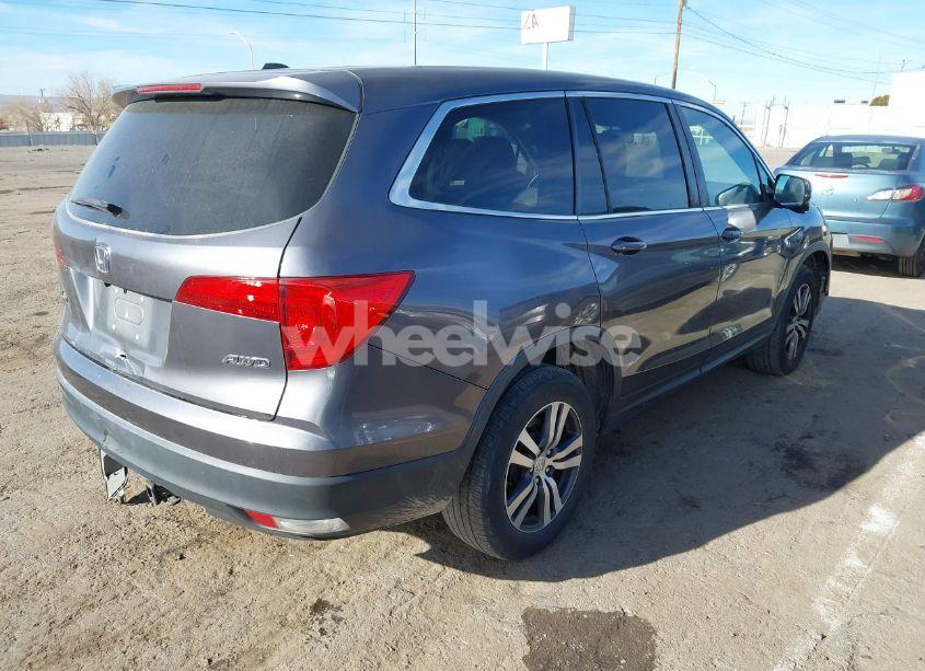 Photo 4 of 2017 Honda Pilot EX-L (VIN 5FNYF6H65HB088862)