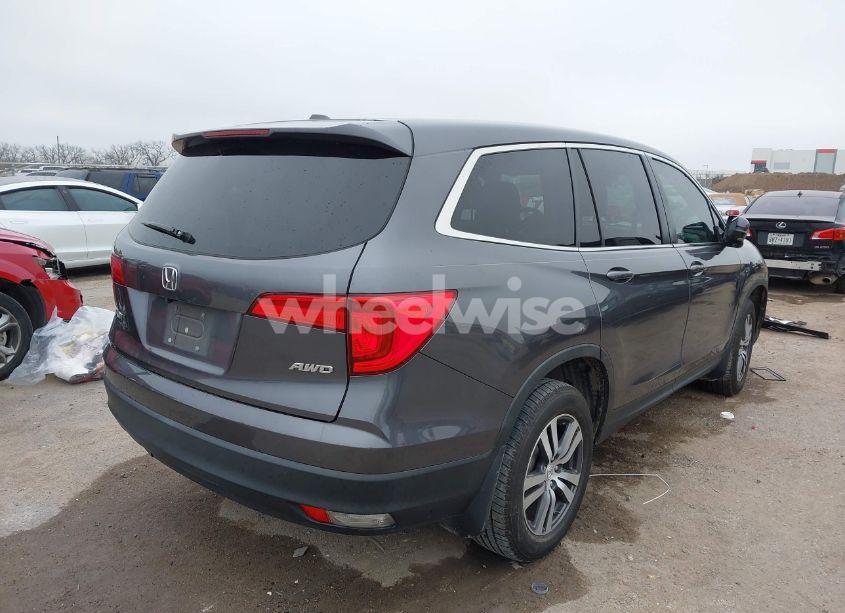 Photo 4 of 2017 Honda Pilot EX-L (VIN 5FNYF6H65HB100427)