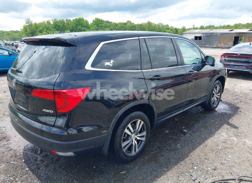 Photo 4 of 2017 Honda Pilot EX-L (VIN 5FNYF6H67HB049027)
