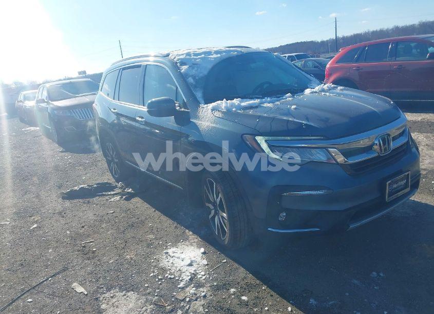 2021 Honda Pilot AWD TOURING 7 PASSENGER (VIN 5FNYF6H69MB035463) main photo