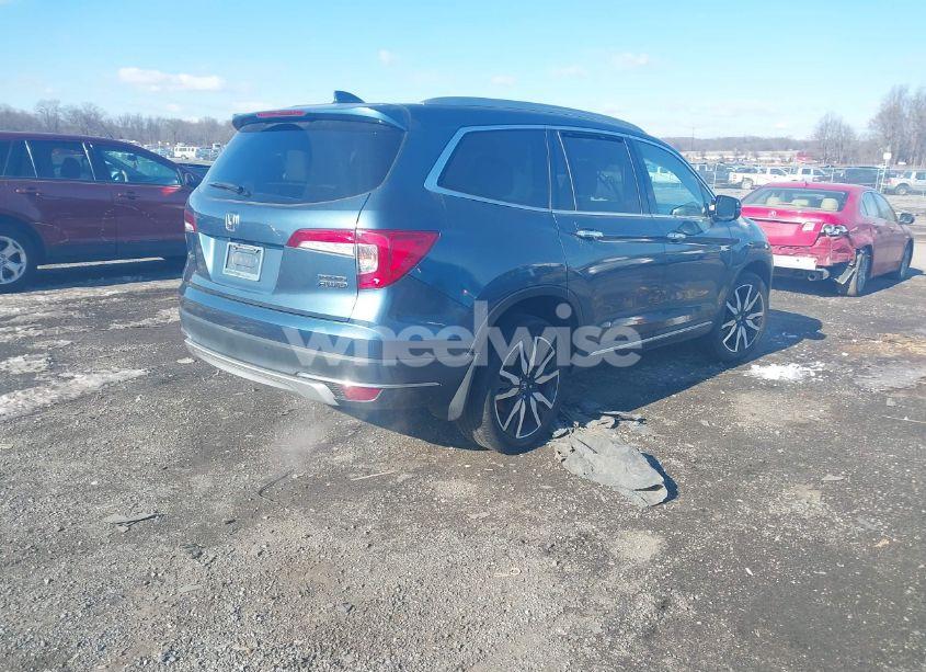 Photo 4 of 2021 Honda Pilot AWD TOURING 7 PASSENGER (VIN 5FNYF6H69MB035463)