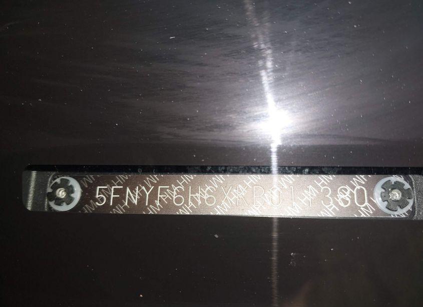 Photo 18 of 2019 Honda Pilot TOURING (VIN 5FNYF6H6XKB011380)