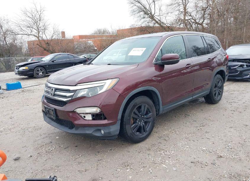 Photo 2 of 2017 Honda Pilot EX-L (VIN 5FNYF6H70HB000616)