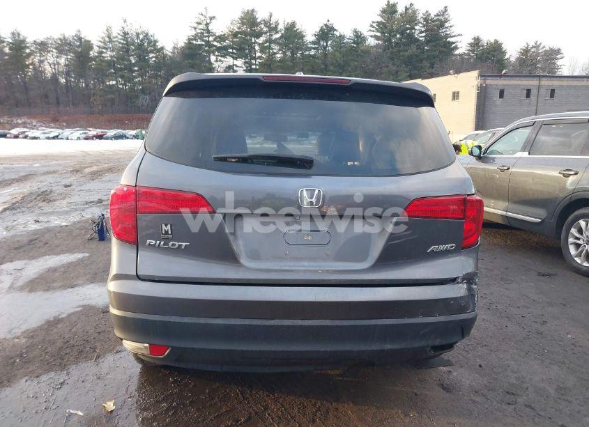 Photo 16 of 2017 Honda Pilot EX-L (VIN 5FNYF6H73HB071373)