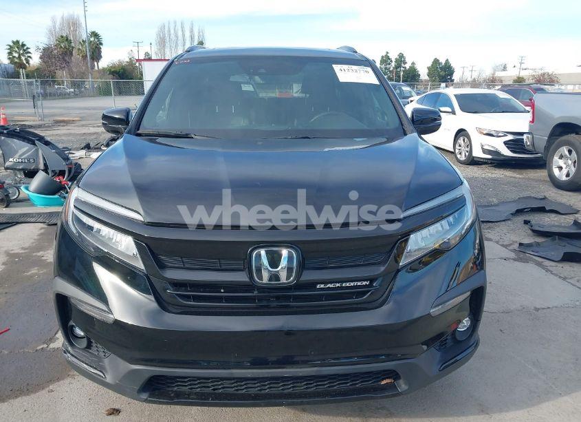 Photo 12 of 2021 Honda Pilot AWD BLACK EDITION (VIN 5FNYF6H74MB021253)