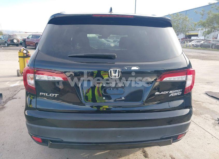 Photo 16 of 2021 Honda Pilot AWD BLACK EDITION (VIN 5FNYF6H74MB021253)