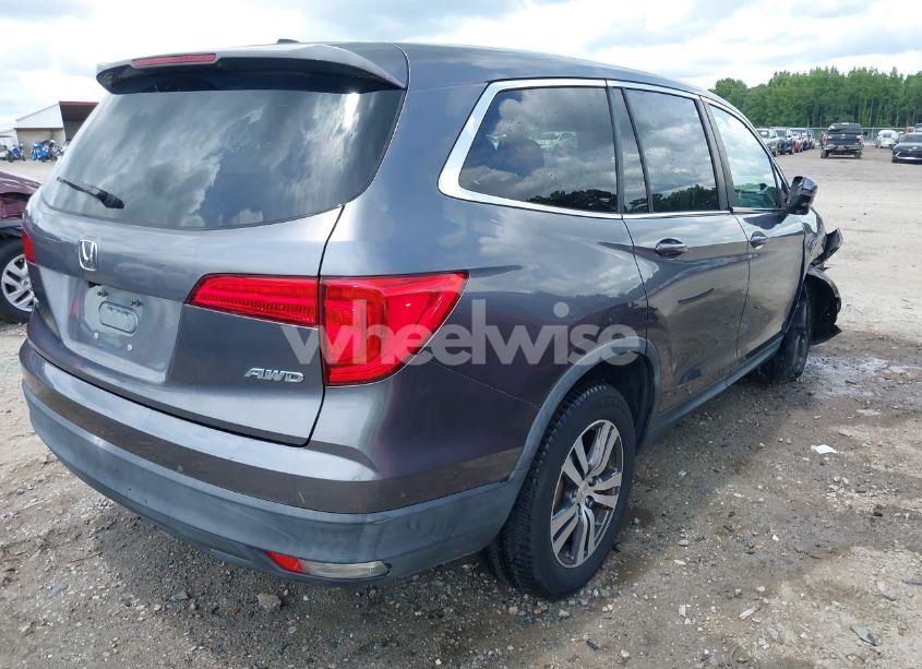 Photo 4 of 2017 Honda Pilot EX-L (VIN 5FNYF6H77HB007143)