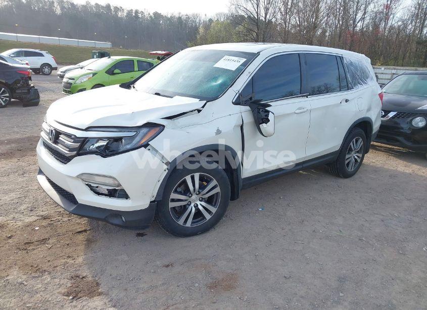 Photo 2 of 2017 Honda Pilot EX-L (VIN 5FNYF6H77HB089326)