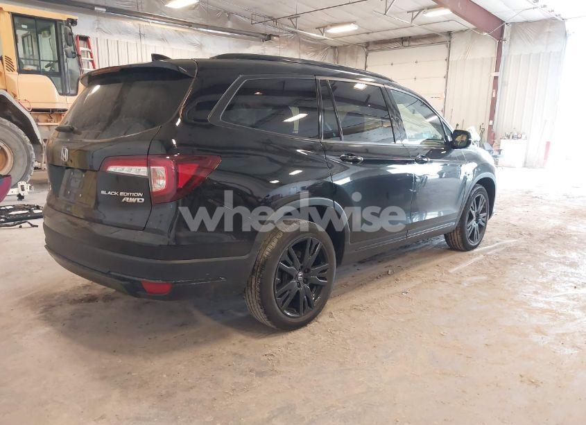 Photo 4 of 2022 Honda Pilot AWD BLACK EDITION (VIN 5FNYF6H79NB041998)