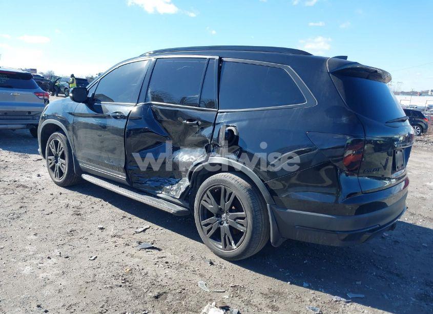 Photo 3 of 2021 Honda Pilot AWD BLACK EDITION (VIN 5FNYF6H7XMB031978)