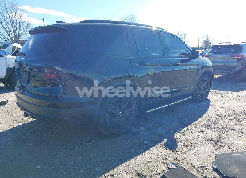 Photo 4 of 2021 Honda Pilot AWD BLACK EDITION (VIN 5FNYF6H7XMB031978)