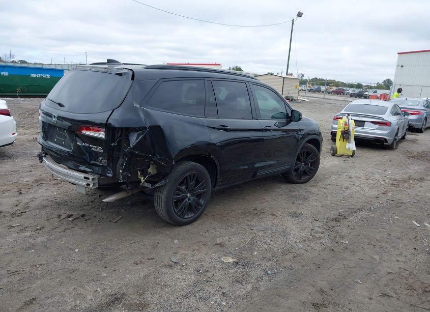 Photo 4 of 2022 Honda Pilot AWD BLACK EDITION (VIN 5FNYF6H7XNB088182)