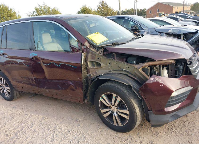 2016 Honda Pilot EX-L (VIN 5FNYF6H80GB009632) main photo