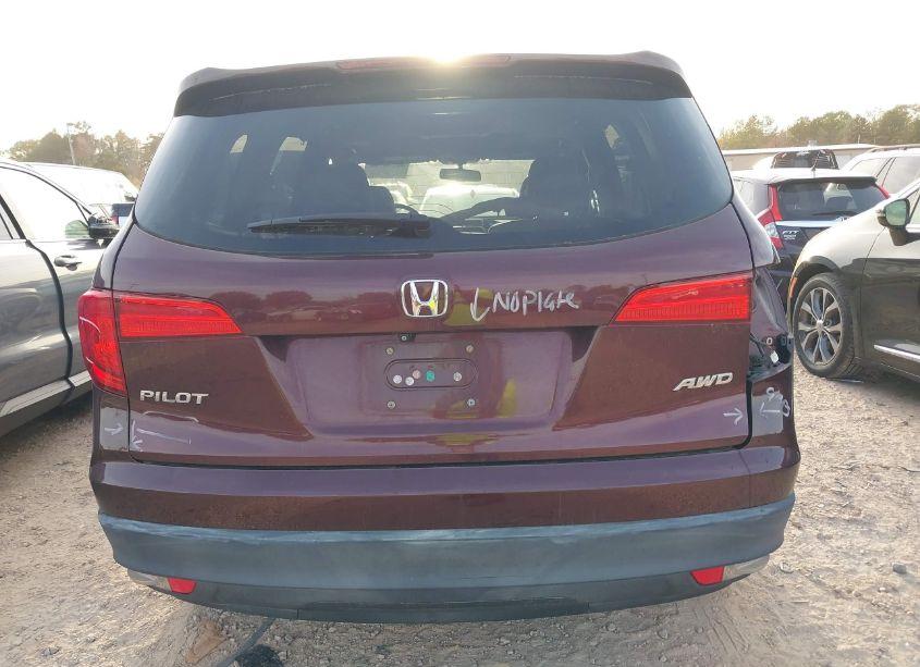 Photo 17 of 2016 Honda Pilot EX-L (VIN 5FNYF6H80GB009632)