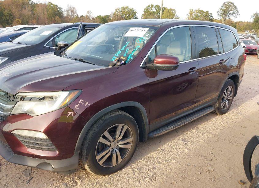 Photo 2 of 2016 Honda Pilot EX-L (VIN 5FNYF6H80GB009632)