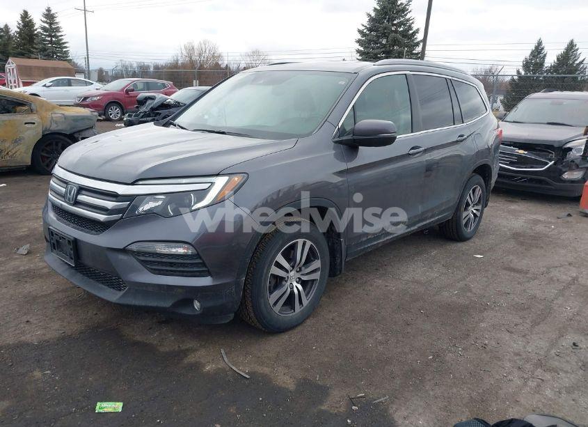 Photo 2 of 2017 Honda Pilot EX-L (VIN 5FNYF6H82HB501208)