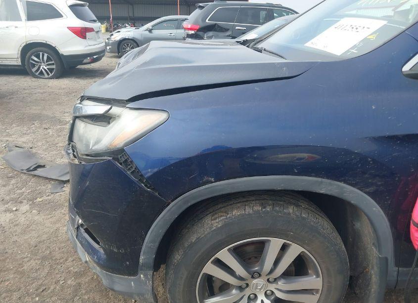 Photo 12 of 2017 Honda Pilot EX-L (VIN 5FNYF6H83HB003745)