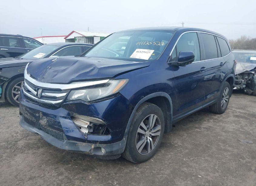Photo 2 of 2017 Honda Pilot EX-L (VIN 5FNYF6H83HB003745)