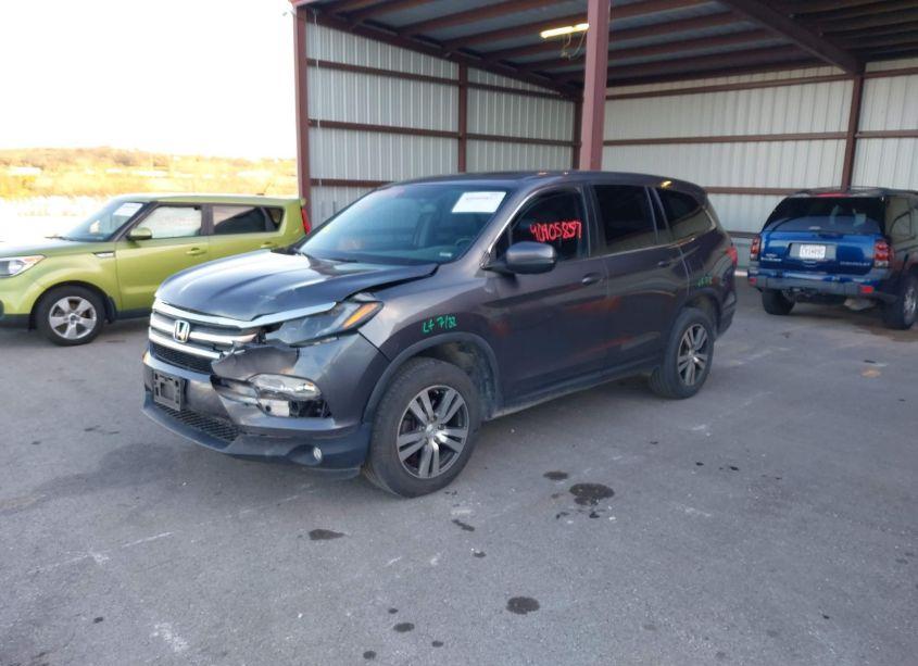 Photo 2 of 2017 Honda Pilot EX-L (VIN 5FNYF6H85HB004010)