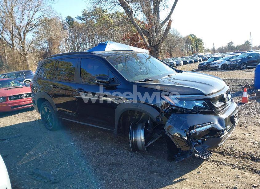 2022 Honda Pilot AWD TRAILSPORT (VIN 5FNYF6H86NB079584) main photo