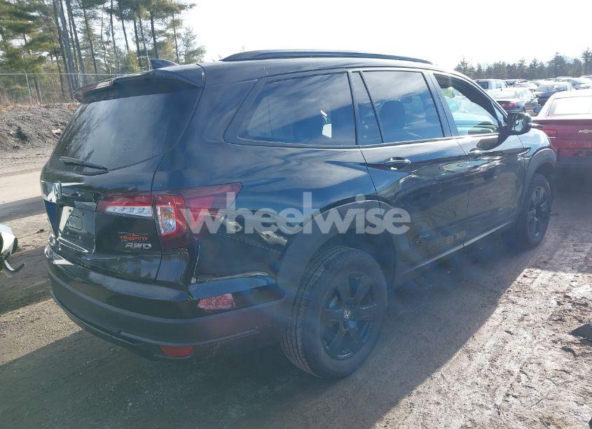 Photo 4 of 2022 Honda Pilot AWD TRAILSPORT (VIN 5FNYF6H87NB096846)