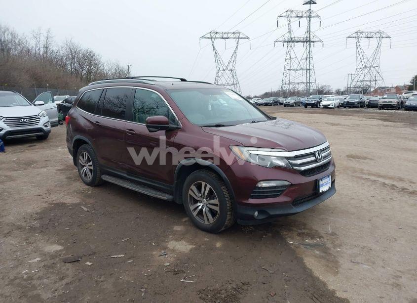 2016 Honda Pilot EX-L (VIN 5FNYF6H88GB009653) main photo