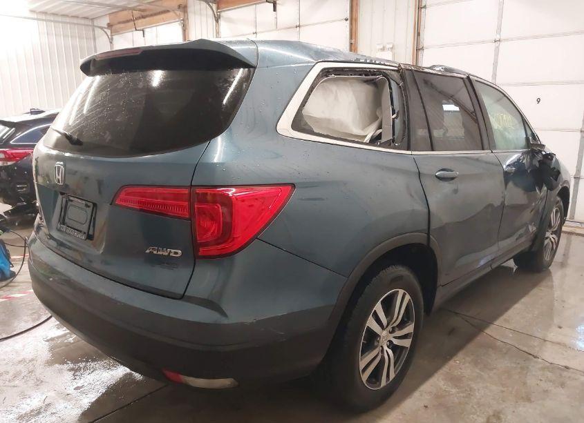 Photo 4 of 2017 Honda Pilot EX-L (VIN 5FNYF6H89HB071810)