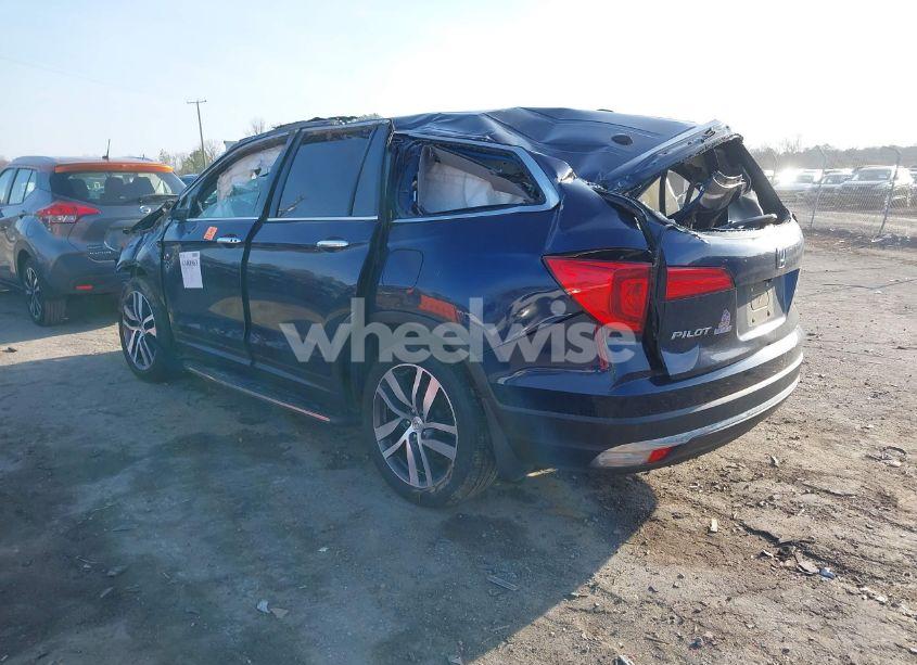 Photo 3 of 2016 Honda Pilot TOURING (VIN 5FNYF6H90GB122098)
