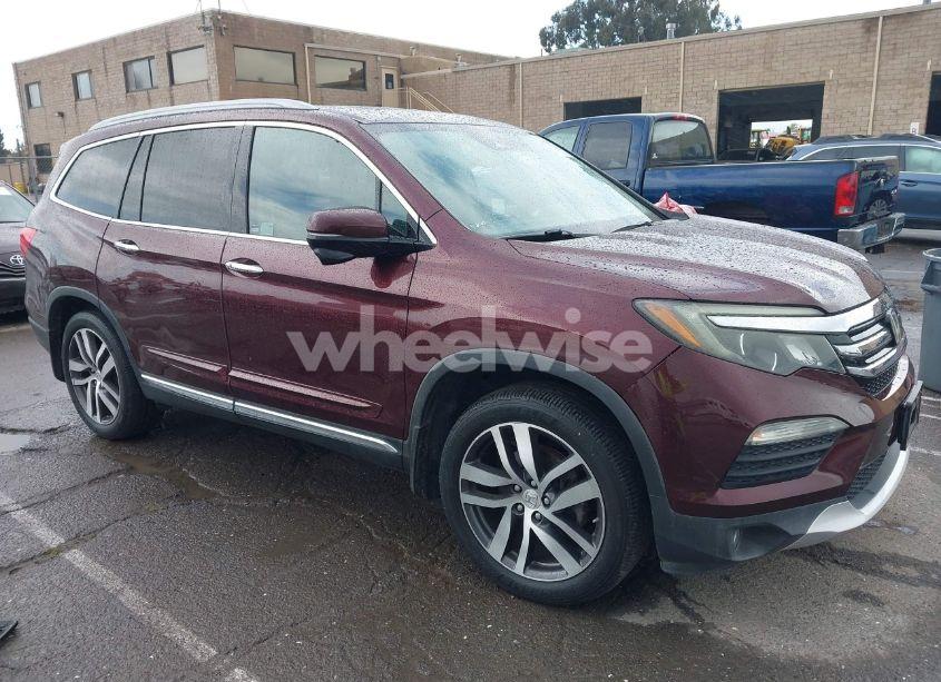 2016 Honda Pilot TOURING (VIN 5FNYF6H92GB083952) main photo