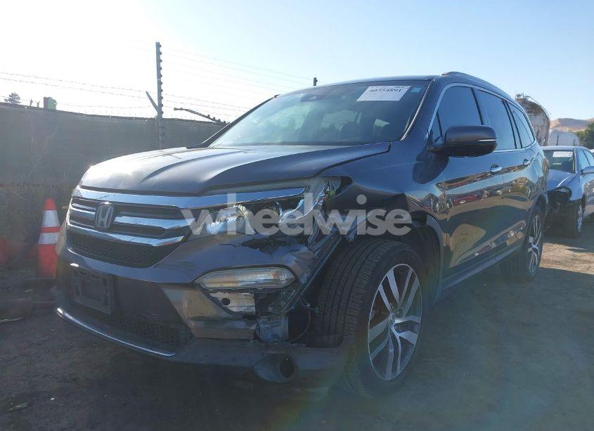Photo 2 of 2016 Honda Pilot TOURING (VIN 5FNYF6H94GB054744)