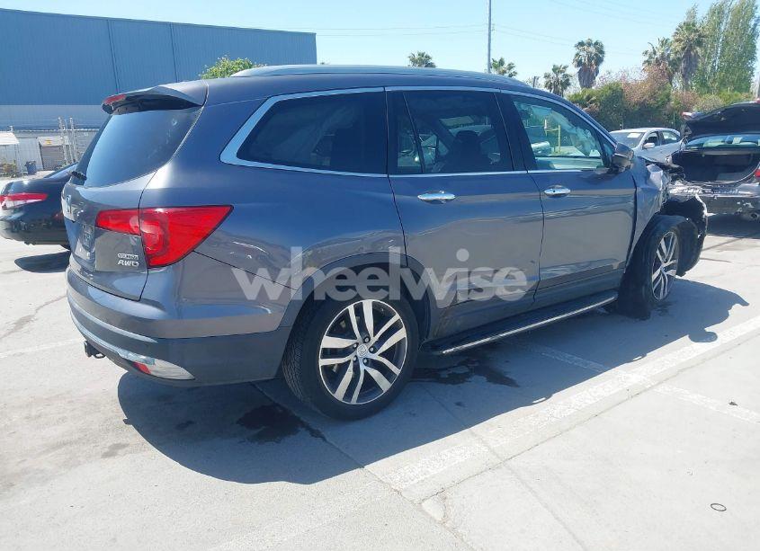 Photo 4 of 2016 Honda Pilot TOURING (VIN 5FNYF6H97GB127783)
