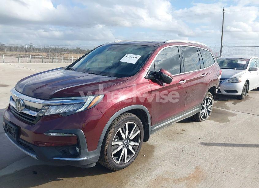 Photo 2 of 2020 Honda Pilot AWD TOURING 8 PASSENGER (VIN 5FNYF6H98LB049458)