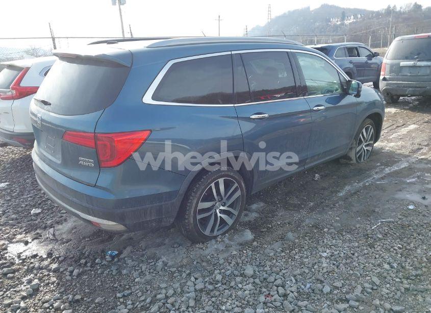 Photo 4 of 2016 Honda Pilot TOURING (VIN 5FNYF6H9XGB023482)