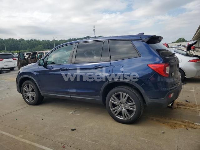 Photo 2 of 2019 HONDA PASSPORT EXL N/A (VIN 5FNYF7H55KB011252)