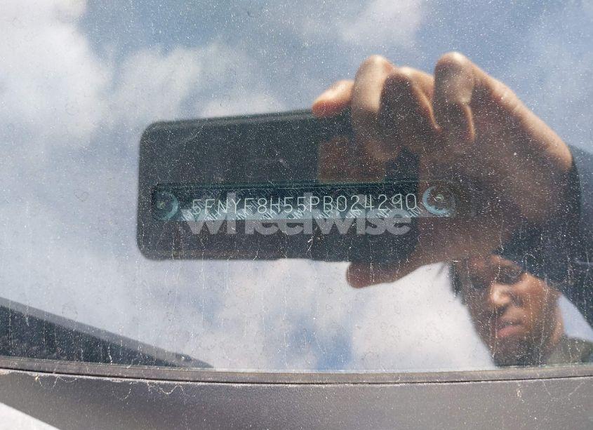 Photo 9 of 2023 Honda Passport AWD EX-L (VIN 5FNYF8H55PB024290)