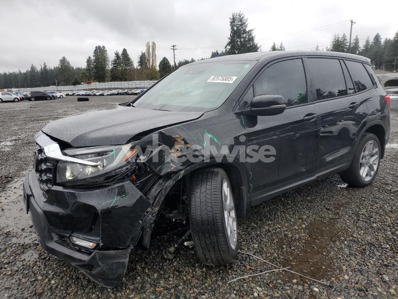 2024 HONDA PASSPORT EXL (VIN 5FNYF8H69RB012140) main photo