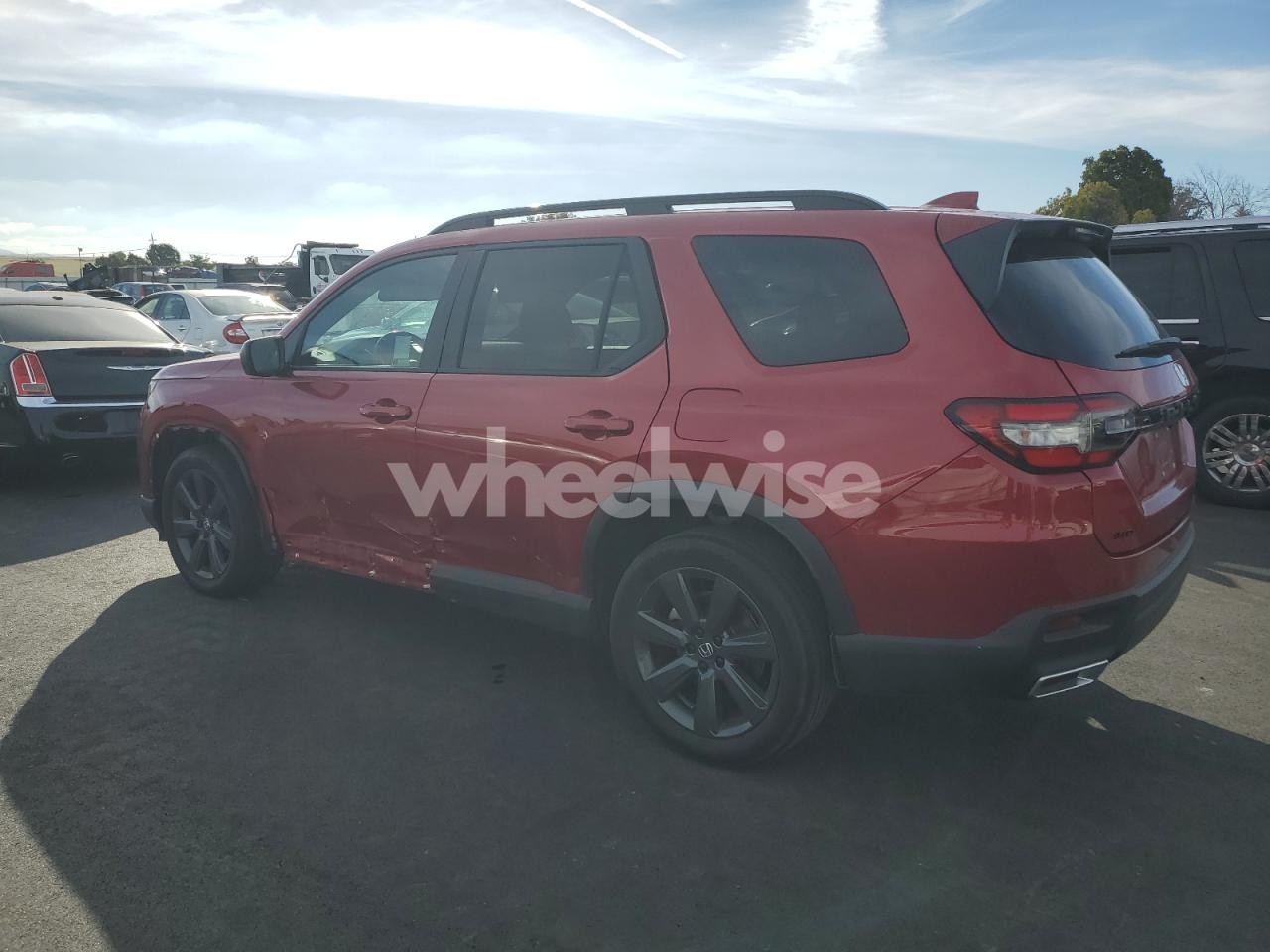 Photo 2 of 2023 HONDA PILOT SPORT (VIN 5FNYG1H38PB057903)