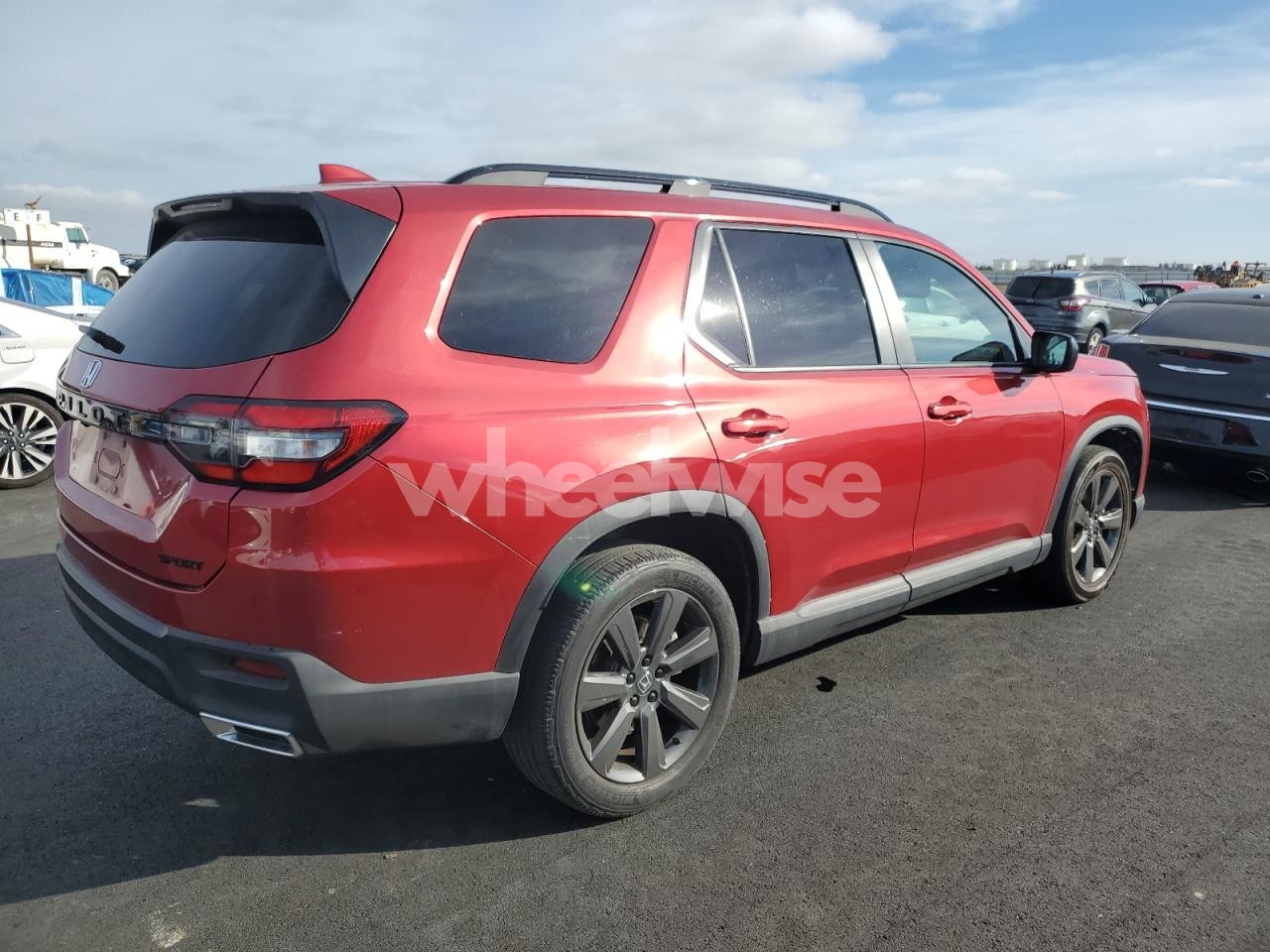 Photo 3 of 2023 HONDA PILOT SPORT (VIN 5FNYG1H38PB057903)