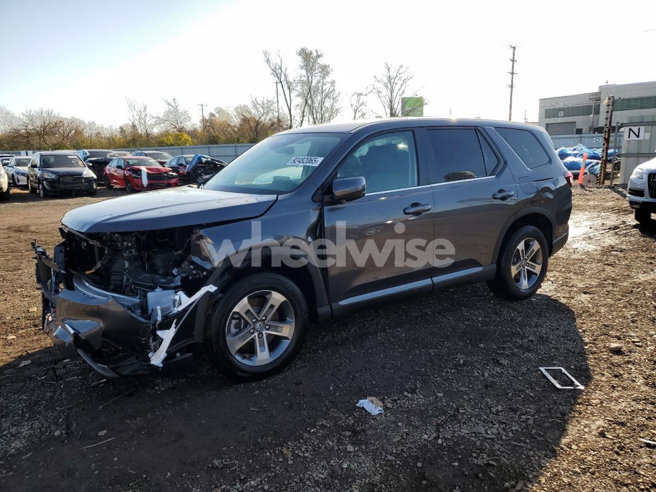 2025 HONDA PILOT EXL (VIN 5FNYG1H47SB116683) main photo