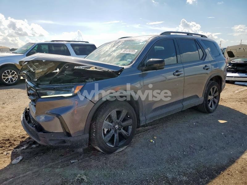 Photo 2 of 2025 HONDA PILOT BLACK (VIN 5FNYG1H96SB076219)