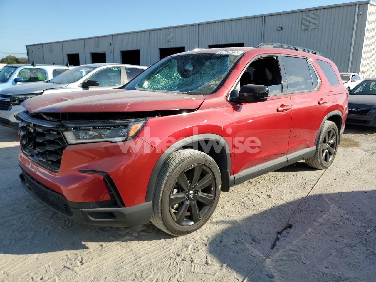 2025 HONDA PILOT BLACK (VIN 5FNYG1H97SB050132) main photo