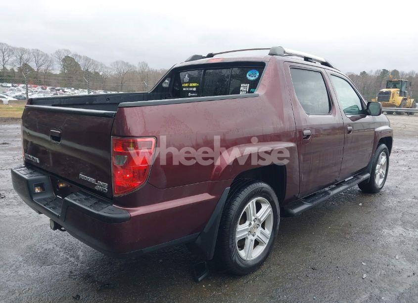 Photo 4 of 2009 Honda Ridgeline RTL (VIN 5FPYK16559B103698)